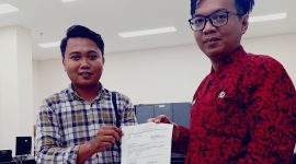 APMS Layangkan Surat Audiensi ke Pansus DPRD Sumenep, terkait Raperda Penyertaan Modal PT WUS. (Foto :  Doc. TIMES IN