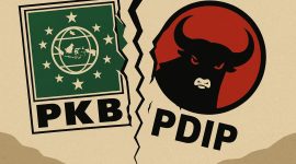Aroma retak kongsi antar PDIP-PKB Sumenep kian terlihat jelas.