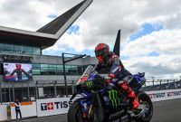 Fabio Quartararo gagal podium di race MotoGp Silvertone Inggris 2025.