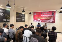 Momen diskusi publik bertema Kapolri Abadi: Matinya Meritokrasi dan Mandegnya Regenerasi.
