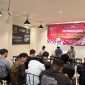 Momen diskusi publik bertema Kapolri Abadi: Matinya Meritokrasi dan Mandegnya Regenerasi.
