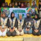Cek kesehatan gratis yang dilakukan oleh Mahasiswa KKN 12 UTM berkolaborasi dengan Puskesmas Legung Timur, Batang-batang.