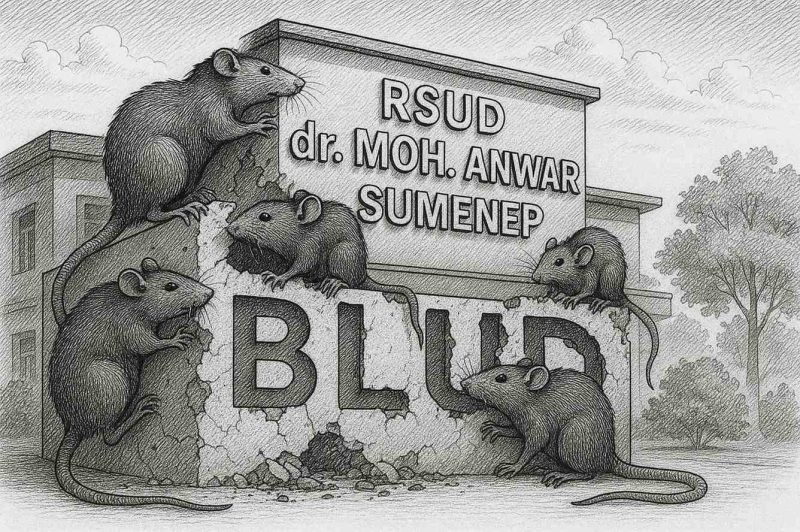 Ilustrasi Dana BLUD yang diduga jadi bancakan elite.