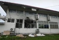 Serangan artileri Kamboja hantam rumah sakit Si Sa Ket. (Foto:nationthailand)