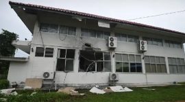 Serangan artileri Kamboja hantam rumah sakit Si Sa Ket. (Foto:nationthailand)