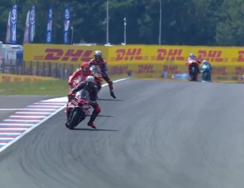 Tangkapan layar Race MotoGp Ceko