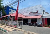 Kantor Bank Jatim Cabang Pamekasan.