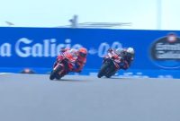 Tangkapan layar balapan Sprint Race MotoGp Jerman