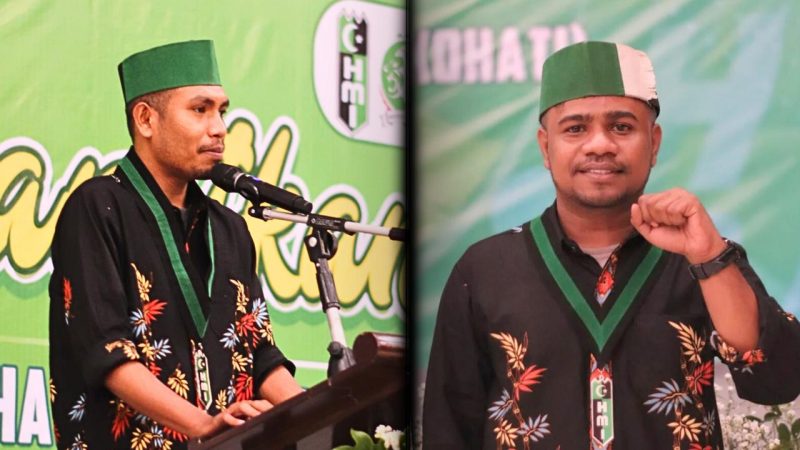 (Kiri) Ketua Umum HMI Cabang Malang. (Kanan) Zul Fahmi Fikar Ketua Bidang Pembangunan dan Pemberdayaan Desa.