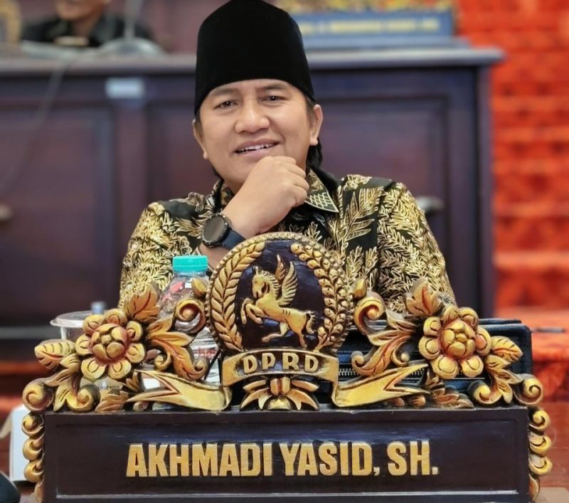 Anggota Komisi III DPRD Sumenep dari Fraksi PKB, Akhmadi Yasid.