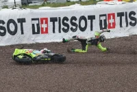 Franco Morbidelli alami kecelakaan parah saat memulai balapan di sprint race motogp jerman