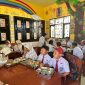 Siswa SDN Bluto 1 program makan bergizi gratis. (Foto:Holis)