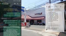 Foto kantor Bank Jatim Pamekasan dan Bukti Chatting 
