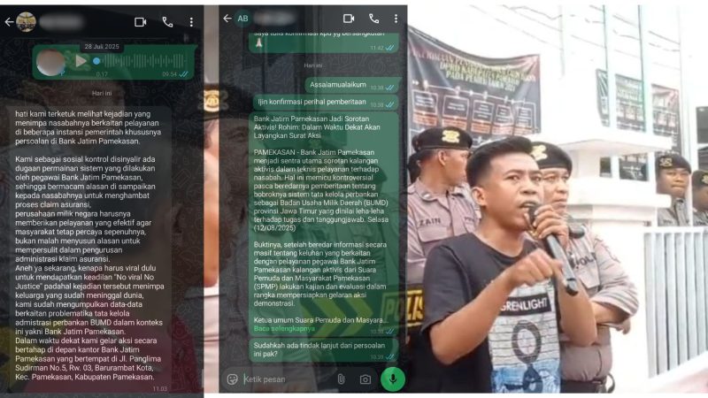 Keterangan Foto: Ketua umum SPMP M Rohim