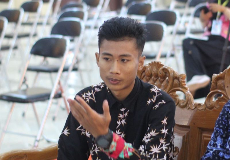 Ali Rofiq, Wakil Ketua Dear Jatim Koordinator Daerah (Korda) Sumenep. (Timesin/Fairus).
