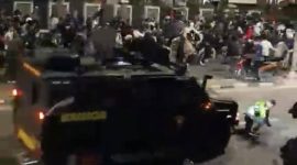 Tragedi ojek online dilindas kendaraan Brimob.