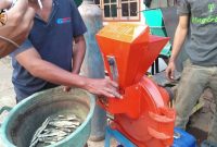 Mesin olah tepung ikan. (Istimewa).