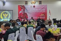 Sosialilasi empat pilar kebangsaan.