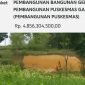 Proyek pembangunan Puskesmas Ganding diminta dihentikan oleh aktivis, sebab diduga menabrak aturan.