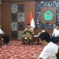 Audiensi Lapan bersama Bupati Pamekasan.