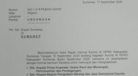 Komisi III DPRD Kabupaten Sumenep, memastikan akan memanggil Bagian Pengadaan Barang dan Jasa Pemkab Sumenep, untuk meminta klarifikasi.