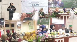 Acara diskusi sekaligus peluncuran layanan aduan kekerasan seksual Kohati HMI Cabang Sumenep.