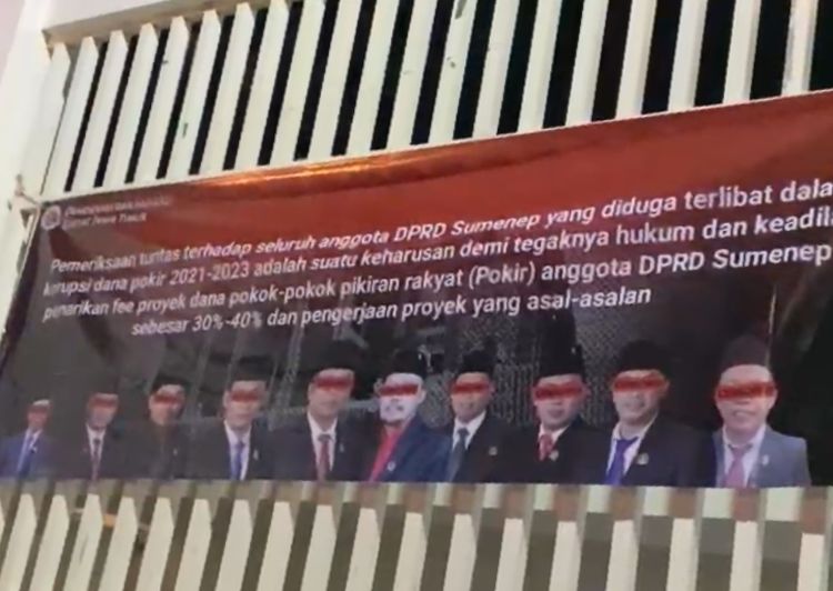 Kasus dugaan korupsi pokir DPRD Sumenep.