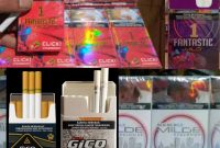 Berbagai merek rokok ilegal yang diduga dimiliki pengusaha berinisial HM.
