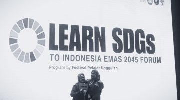 Siswi MTs At-Taqwa Setu Terpilih Mengikuti LEARN SDGs to INDONESIA EMAS 2045 di Perpusnas Jakarta