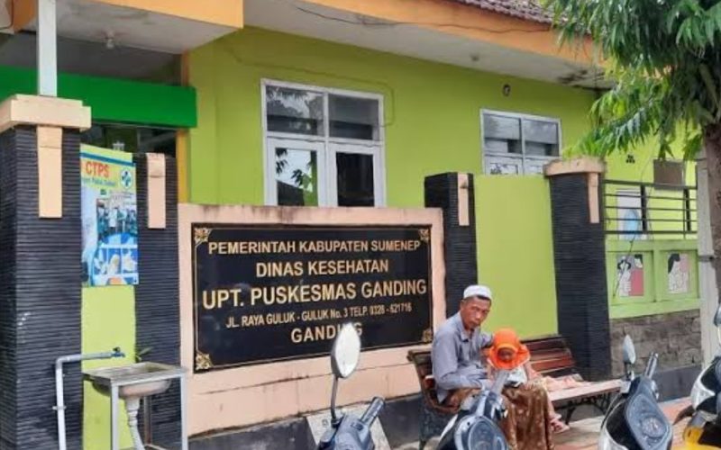 Puskesmas Ganding yang lama.