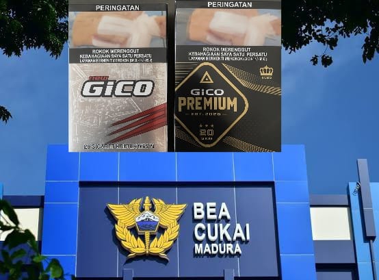 Rokok Gico Premium, menjadi ujian baru Bea Cukai Madura.