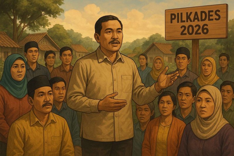 Ilustrasi Pilkades.