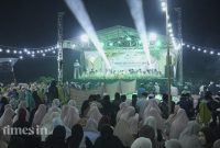 Meriah, suasana Peringati Maulid Nabi dan Dies Natalis ke-39, Universitas Wiraraja. (Doc. Fairus/Timesin).