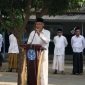 Momen KH. A. Hanif Hasan, memberikan sambutan dalam perayaan HSN 2025