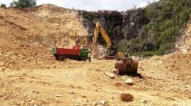 Aktivitas tambang ilegal di kabupaten Pamekasan, terlihat masoh marak. (dok. Istimewa).