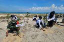 Aksi tanam 2.000 Cemara Udang di Pantai Beringin. 