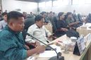 Ketua DPD Tani Merdeka Basri saat Audiensi di Gedung DPRD Pamekasan
