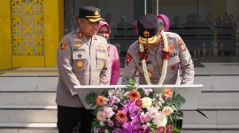 Kapolres Pamekasan Mendampingi Kapolda Jawa Timur 