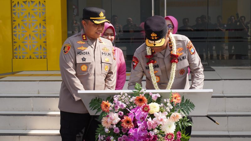 Kapolres Pamekasan Mendampingi Kapolda Jawa Timur 