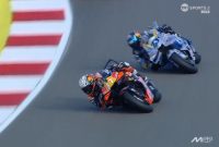 Tangkapan layar Sprint Race MotoGp Portugal 2025.