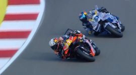 Tangkapan layar Sprint Race MotoGp Portugal 2025. 