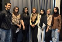 Mahsiswa UMM yang menggagas pelatihan SPP-IRT bagi pelaku UMKM. (Doc. Timesin/Fairus).