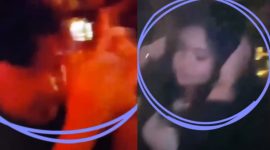 Hasil tangkap layar dua oknum anggota DPRD Bangkalan yang sedang dugem di salah satu hiburan malam di Surabaya.