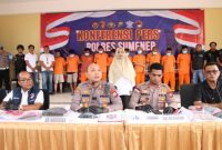 Konfrensi Pers Polres Sumenep. (dok. Istimewa).