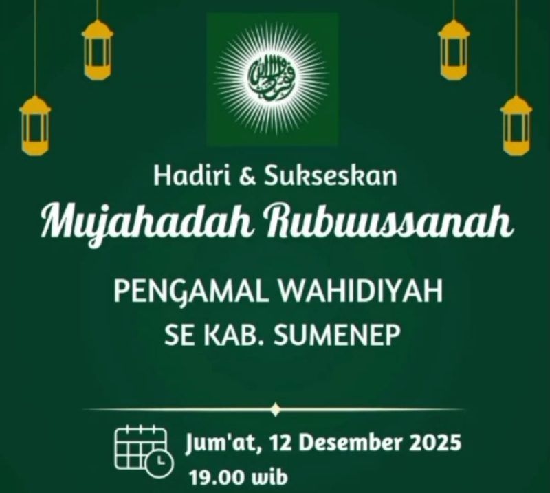 Pengamal wahidiyah Sumenep (Foto/Timesin) 