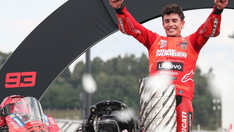 Marc Marquez ungkap ambisinya di MotoGP. Foto/Motogp