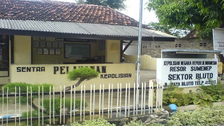 Kepolisian Sektor (Polsek) Bluto, (Istimewa).