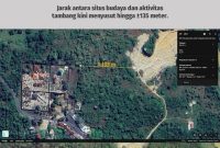 Foto penampakan perusakan lingkungan dan tempat cagar budaya Sumenep.