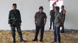 Dandim 0826 bersama Wakil Bupati Pamekasan meninjau lokasi koprasi merah putih 