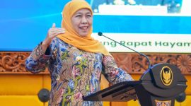 Gubernur Jawa Timur, Khofifah Indar Parawansa.